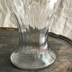 Vintage 19th Century French Tall Glass Vase