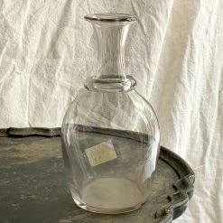 Vintage 19th Century French Glass Carafe (#1)