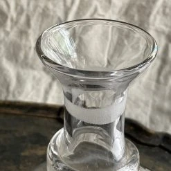 Vintage Vases & Pitchers 19th Century French Glass Carafe (#2)