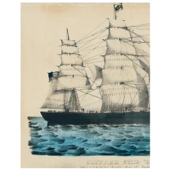 John Derian Decoupage Clipper Ship (p 31)