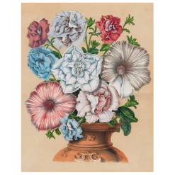 John Derian Decoupage Petunias (p 65)