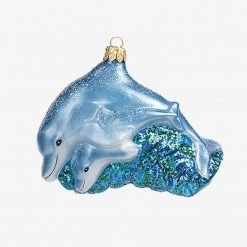IMPULS Dolphins Ornament Holiday