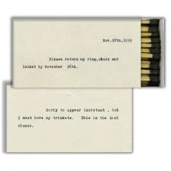 HomArt Ring, Chain, Locket, Trinkets Matchboxes