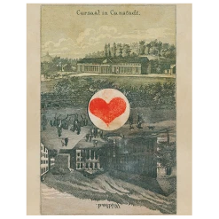 John Derian Sepia Suits-Heart (p 84) Decoupage