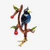Wiktoria Blackbird On Cherry Branch Clip-On Ornament