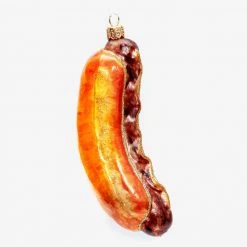 Wiktoria Ceramic & Porcelain Fruit Hot Dog Ornament