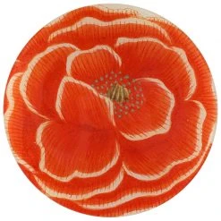 John Derian Decoupage Green Dot Poppy (789A)