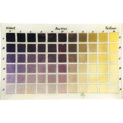 John Derian Violet - Yellow (Color Grid) Decoupage