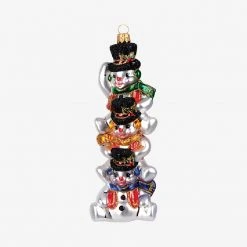 IMPULS Stacking Snowmen Ornament