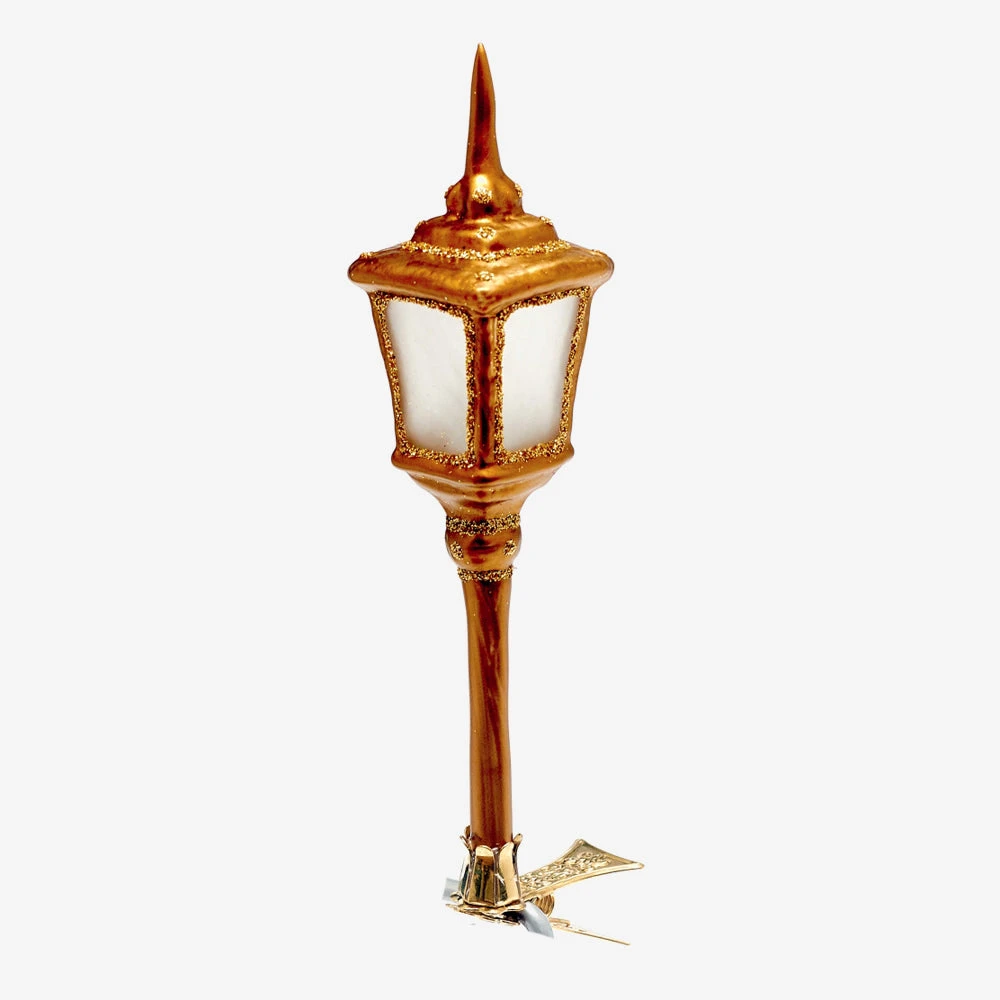 Wiktoria Gold Lantern Clip-On Ornament Holiday 3 Wiktoria Gold Lantern Clip-On Ornament Holiday