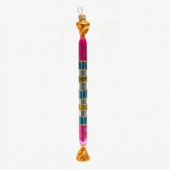Wiktoria Striped Candy Stick Ornament