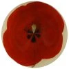 John Derian Decoupage Red Poppy Center