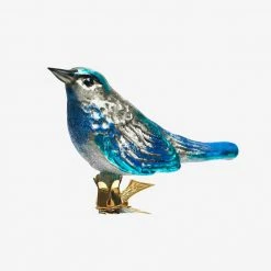 Wiktoria Blue Bird Clip-On Ornament Holiday