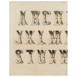 John Derian Bent Alphabet (p 113)