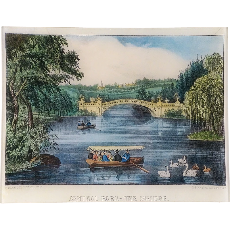 John Derian Central Park - The Bridge Decoupage 3 John Derian Central Park - The Bridge Decoupage