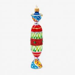 Wiktoria Striped Candy Stick Ornament