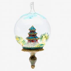 Pagoda Dome Ornament Holiday