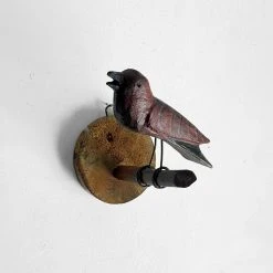 Vintage Antique Black Forest Carved Bird (B16) Vintage & Antiques