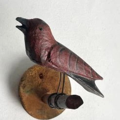 Vintage Antique Black Forest Carved Bird (B16) Vintage & Antiques