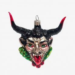 Wiktoria Krampus Head Ornament Holiday