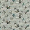 Designers Guild Chimney Swallows Sky Blue Fabric
