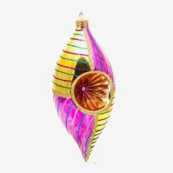 Wiktoria Yellow & Pink Fantasy Ornament