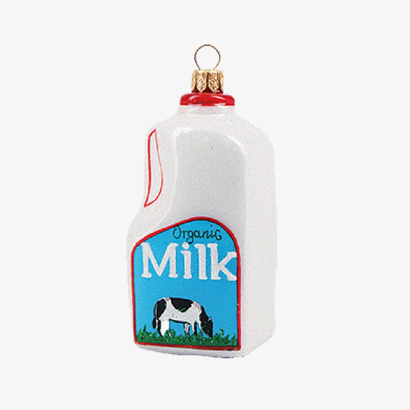 IMPULS Milk Container Ornament Holiday 3 IMPULS Milk Container Ornament Holiday