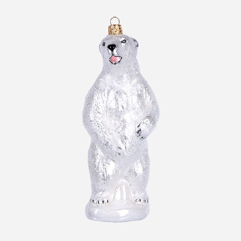 IMPULS Standing Polar Bear Ornament 3 IMPULS Standing Polar Bear Ornament