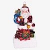 IMPULS Chimney Santa Ornament Holiday