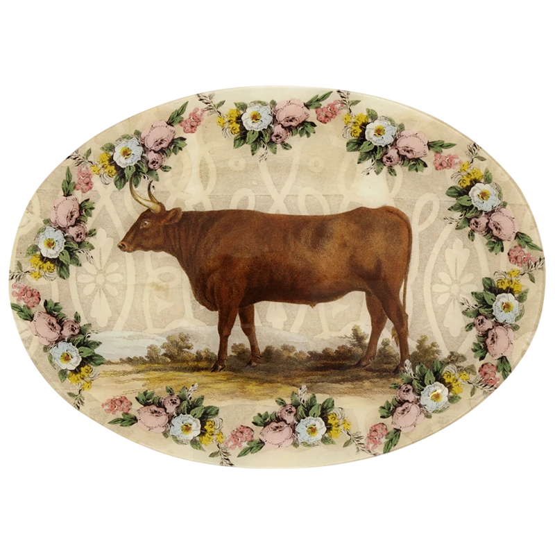 John Derian Decoupage Bulls & Oxen (#2) 3 John Derian Decoupage Bulls & Oxen (#2)