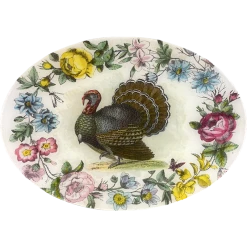 John Derian Turkey & Flowers