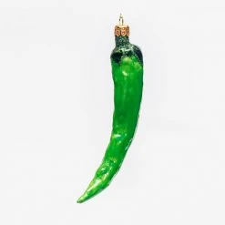 Wiktoria Ceramic & Porcelain Fruit Green Pepper Ornament