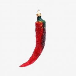Wiktoria Red Pepper Ornament Ceramic & Porcelain Fruit