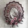 Vintage Late 19th Century French Couronnes De Mortuaire Beaded Wreath Vintage Art