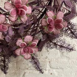 Vintage Late 19th Century French Couronnes De Mortuaire Beaded Wreath Vintage Art 7 Vintage Late 19th Century French Couronnes De Mortuaire Beaded Wreath Vintage Art