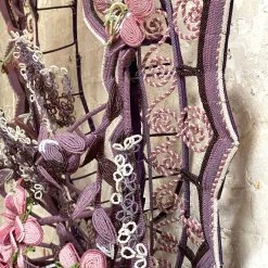 Vintage Late 19th Century French Couronnes De Mortuaire Beaded Wreath Vintage Art 9 Vintage Late 19th Century French Couronnes De Mortuaire Beaded Wreath Vintage Art