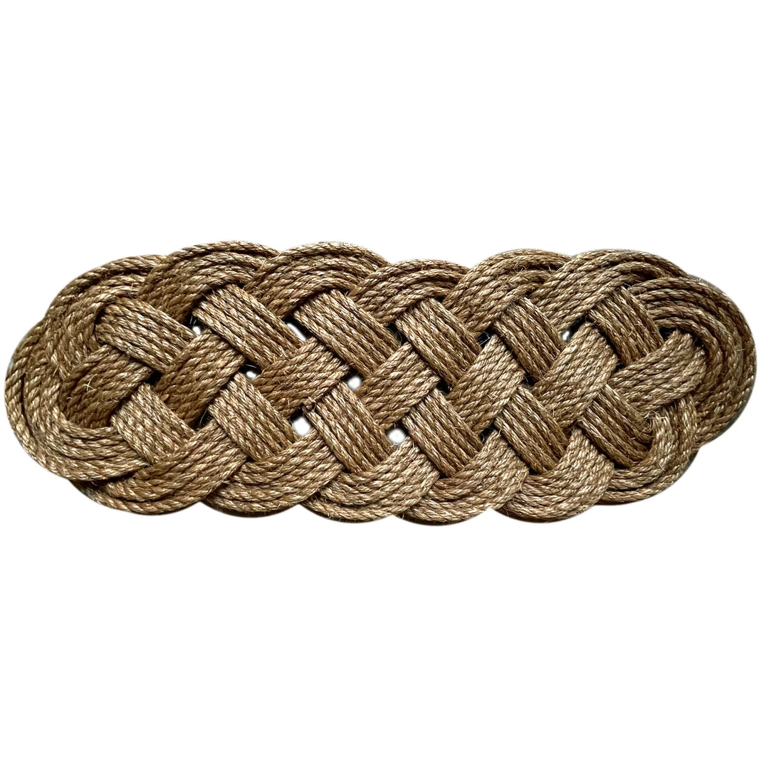 Mystic Knotwork Woven Nautical Prolong Knot Door Mat 3 Mystic Knotwork Woven Nautical Prolong Knot Door Mat