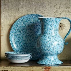 John Derian X ADV Blue Coral Dessert Plate