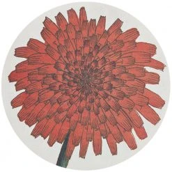 John Derian For Chilewich Dining & Tabletop Red Dandelion Placemat