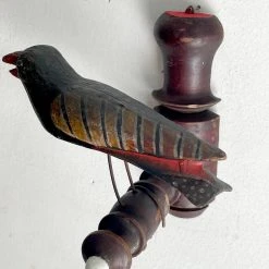 Vintage Vintage & Antiques Antique Black Forest Carved Bird (B21)