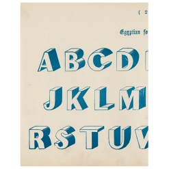 John Derian Egyptian For Carving (Modern Alphabets) (p 233)