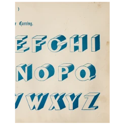 John Derian Egyptian For Carving (Modern Alphabets) (p 234)