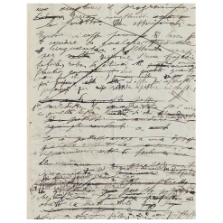 John Derian Italian Letter Script (p 239) Decoupage