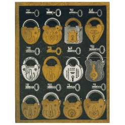John Derian Decoupage London Improved Padlocks (p 241)