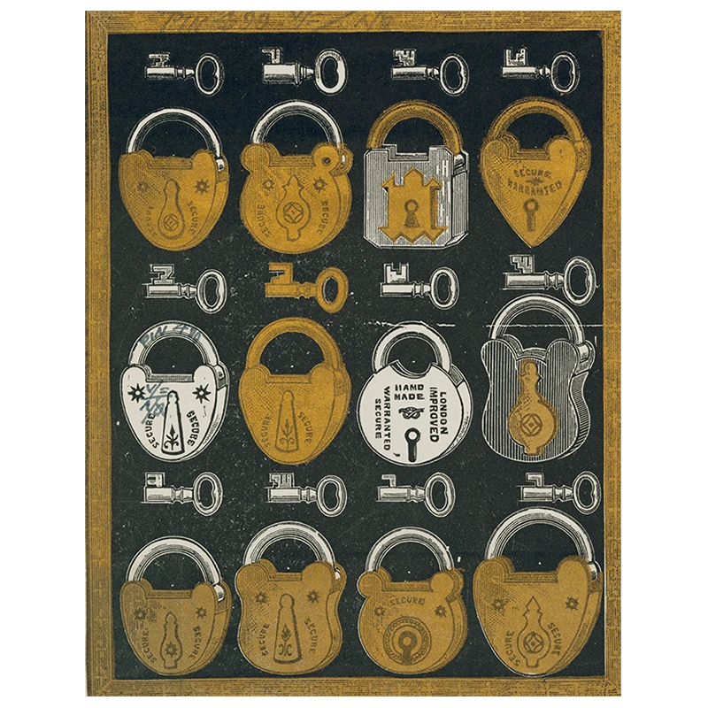 John Derian Decoupage London Improved Padlocks (p 241) 3 John Derian Decoupage London Improved Padlocks (p 241)