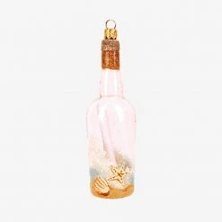 IMPULS Message In A Bottle Ornament Holiday