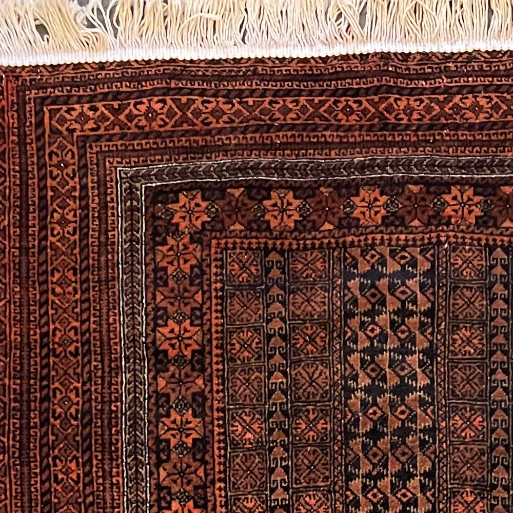 Floor Textiles & Rugs 3’1” X 4'4” Vintage Caucasian Rug 4 Floor Textiles & Rugs 3’1” X 4'4” Vintage Caucasian Rug