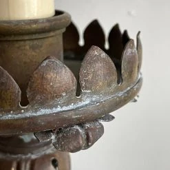 Vintage Vintage & Antiques 19th Century Sconce With Antoinette Poisson Shade