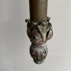 Vintage Vintage & Antiques 19th Century Sconce With Antoinette Poisson Shade