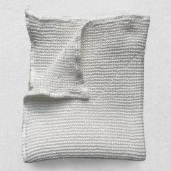 Auntie Oti Organic Waffle Bath Towel In White Dining & Tabletop